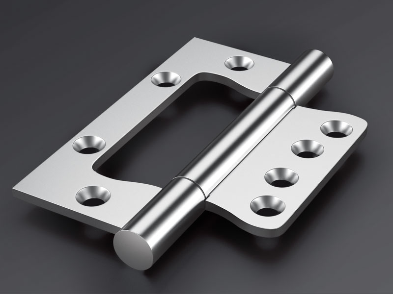High grade stainless steel oil-free sub-mother hinge