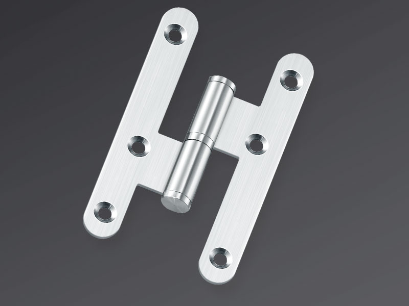 High end flag shaped hinge