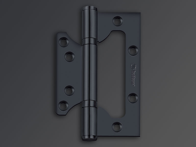 Traditional stainless steel flush hinge 